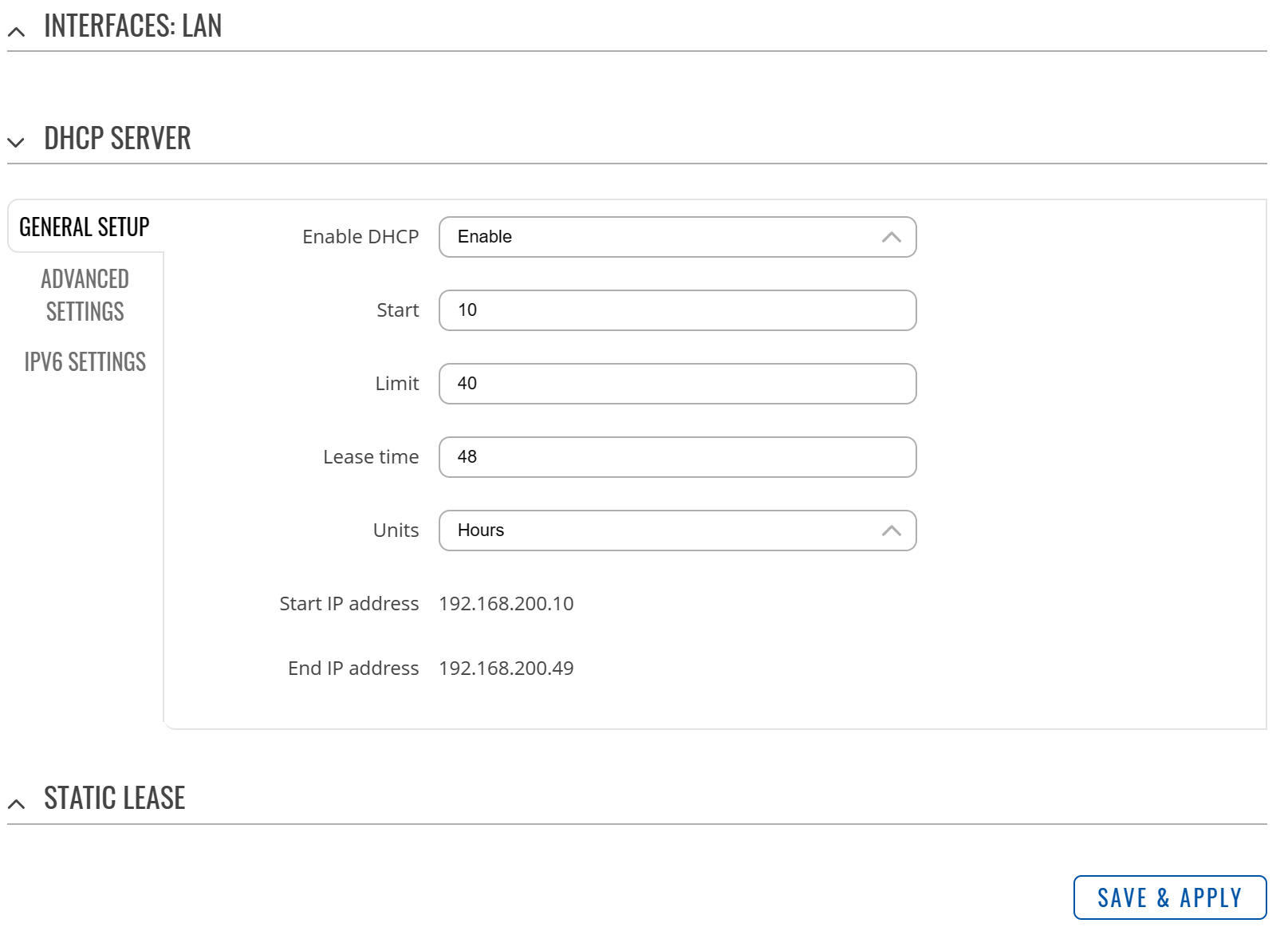TRB140 Interface Configuration 8
